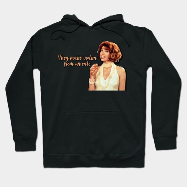 Maryann Thorpe Christine Baranski Vodka Quote Hoodie by baranskini